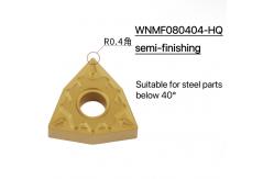 China External Peach Lathe Blade CNC Cutting Tools CNC Blade Wnmg080404-Hq supplier