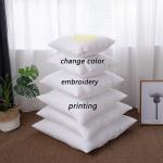 Custom Logo Accepted Floral Print Bedding Throw for Hotel Indoor Decorative Pillows for sale