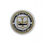 Durable Washable Custom Embroidered Patches Velcro Backing for sale