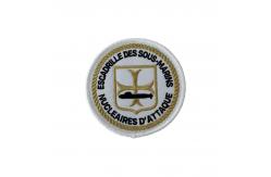 China Durable Washable Custom Embroidered Patches Velcro Backing supplier