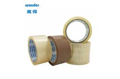 China Clear BOPP Packaging Tape 50m Length Brown Temporary Repair Use supplier