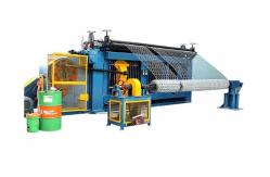 China Plc Control Heavy Duty Gabion Box Machine For Hexagonal Wire Mesh supplier