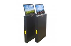China RS232 15.6 Inch Motorized Pop Up Computer Monitor Lift supplier