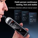 Fast Response Portable Alcohol Breathalyzer Machine With LCD Display for sale