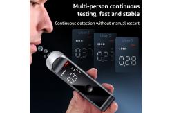 China Fast Response Portable Alcohol Breathalyzer Machine With LCD Display supplier