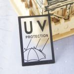 Offset Printing Transparent Clothing Hang Tags With String for sale