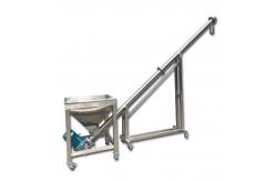 China Factory Custom Stainless Steel Spiral Conveyor Powder Automatic Feeding Machine supplier