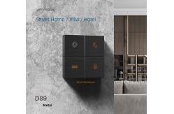 China 24V DC KNX Smart Switch Home / Villa / Hotel Application UK Wall Switch supplier