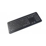 IP68 Waterproof antibacterial backlight Medical Keyboard with ruggedized & sealed touchpad
