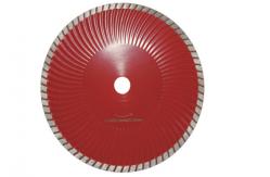 China Turbo Wave Diamond Saw Blade for Granite and Concrete cutting supplier