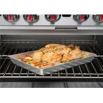 Silver Aluminium Freezer Safe Baking Tray For B2B Buyers for sale