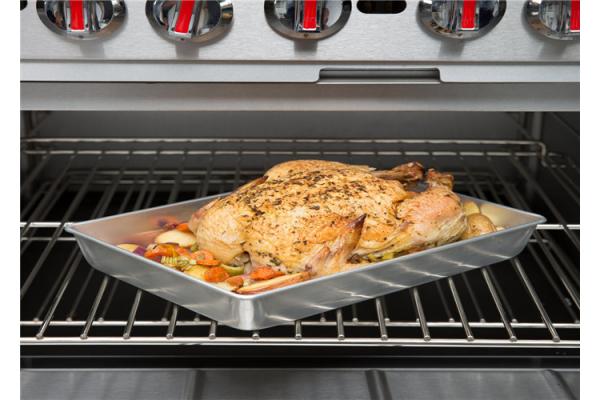 Silver Aluminium Freezer Safe Baking Tray For B2B Buyers