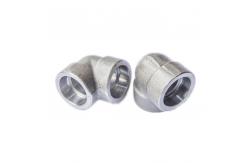 China A105 Forged Socket Weld Pipe Fittings Elbow Carbon Steel Customized Degree supplier