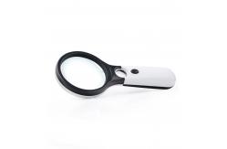 China Mini 3X 45X Portable Electronic Magnifier , Visual Handheld Magnifier With Light supplier