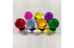 China Factory Supply OEM  Colorful acrylic sphere supplier