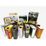 Manufacturer 175ml 250ML-500ML Food Grade Metal Empty Tin Cans Customizable For Olive Oil Rapeseed Oil Packaging Container for sale