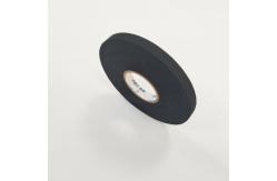 China 9mm Width Black Fleece Wiring Tape Abrasion Resistant 15m Length supplier