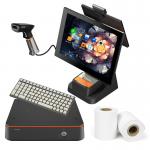 All In One Supermarket Android POS Terminal With Printer Sunmi D2S 15.6 Touch Screen for sale