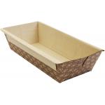 Small Bar Paper Baking Mold Cake Loaf Pan Coated Leakproof Lightweight for sale