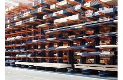 China Single / Double Sided Structural Cantilever Rack Robot Welding For Long Steel Pipes supplier