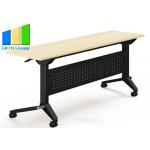 Modern Office Desk Simple Wooden Folding Conference Tables Staff Negotiation Table for sale