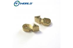 China Silver Custom Machinery Parts Milling Machining Brass Copper Service supplier