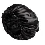 0.12mm Satin Hair Bonnet For Sleeping Adjustable Waterproof With Drawstring for sale
