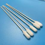 Foam Tip Sterile Disposable Sampling Swab EO Sterilized With Wooden Stick for sale