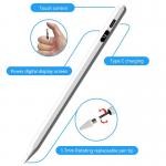 Capacitive Screen White Stylus Pen Painted Aluminum Easy To Use For Tablets for sale