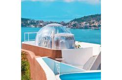 China PC Clear Bubble Tents With Temperature Control 2.5m - 6m Diameter supplier