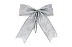 China Xmas Party Christmas Gifts Accessories Ribbon Bows Ornaments Knot Decoration supplier