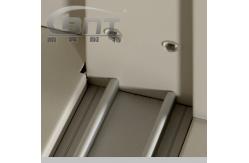 China Metal Sliding Glass Door File Cabinet KD Structure Lockable supplier