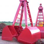 Lifting Bulk 25t Ouco Crane Grab Bucket 2 Peels Clamshell Mechanical for sale