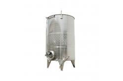 China Isolated Design Juice Beer Stainless Steel Tanks With Agitator supplier