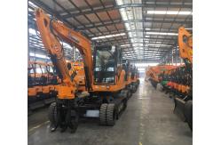 China Yuchai Engine Small Mini Excavator Yellow Hydraulic Excavator Machine supplier