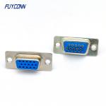 D-SUB High Density Connector , 15pin 26pin 44pin 62pin Solder Cup Female DB Connector for sale