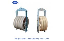 China Large Diameter MC Nylon Cable Pulling Conductor Stringing Block supplier