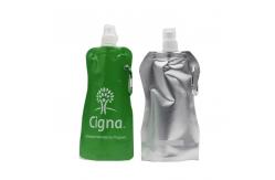 China Custom Liquid Packaging Plastic Spout Pouches Juice Drink Stand Up Bag With Nozzle supplier
