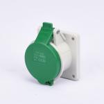 Dust Proof 16A 300HZ Industrial Panel Mounted Sockets for sale