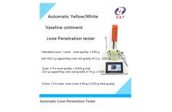 China Pharmaceutical Testing Instruments Automatic Vaseline Ointment Cone Penetration Tester supplier