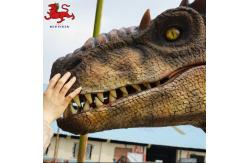 China High Interactivity Animatronic Realistic Raptor Costume With Movement / Sound supplier