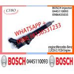 BOSCH Common Rail Injector 0445110093 0986435035 0445110094 A6280700387 A62807003870080 for Mercedes-Benz 4CDi for sale