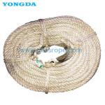 Heavy Duty GBT15029-2009 4-Strand White Sisal Ropes For Tough Jobs for sale