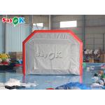 Inflatable Work Tent Grey Airtight Inflatable Air Tent Blow Up Spray Booth Car Painting for sale