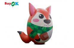 China 7ft Air Tight Inflatable Holiday Decorations Standing Animal Fox Model supplier