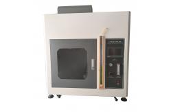 China 25mm Flammability Resistance Tester Vertical and Horizontal Flame Test Chamber supplier