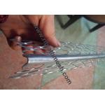 50cm Wing Galvanised Angle Bead 0.7-0.8mm Thickness 0.5-3m Length For Stairs for sale
