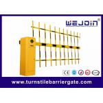Manual Release Intelligent Barrier Parking Gate 30m Remote Control Distance for sale