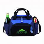 Portable Black Travel Cooler Bag Durable Zipper Closure To Keep Food Cold/Warm for sale