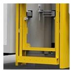 2300kg Kitchen Waste Disposal Grinder Composting Machine 2300*2200*1300mm for sale
